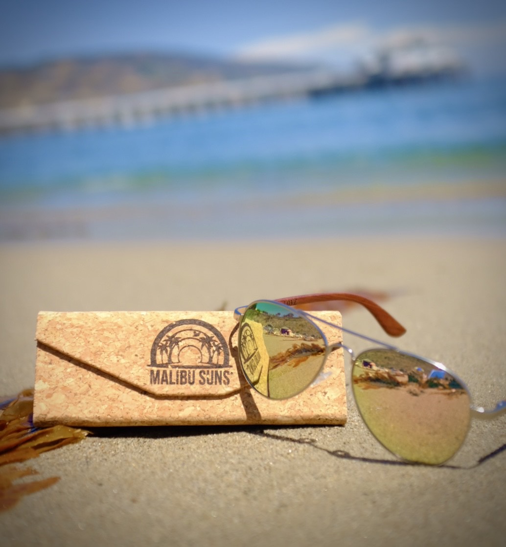 Malibu Suns® Sandalwood Aviators