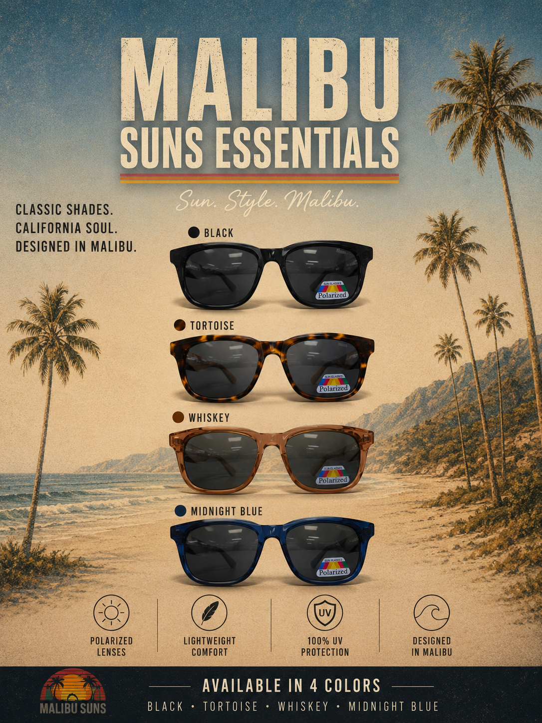 MALIBU SUNS Essentials