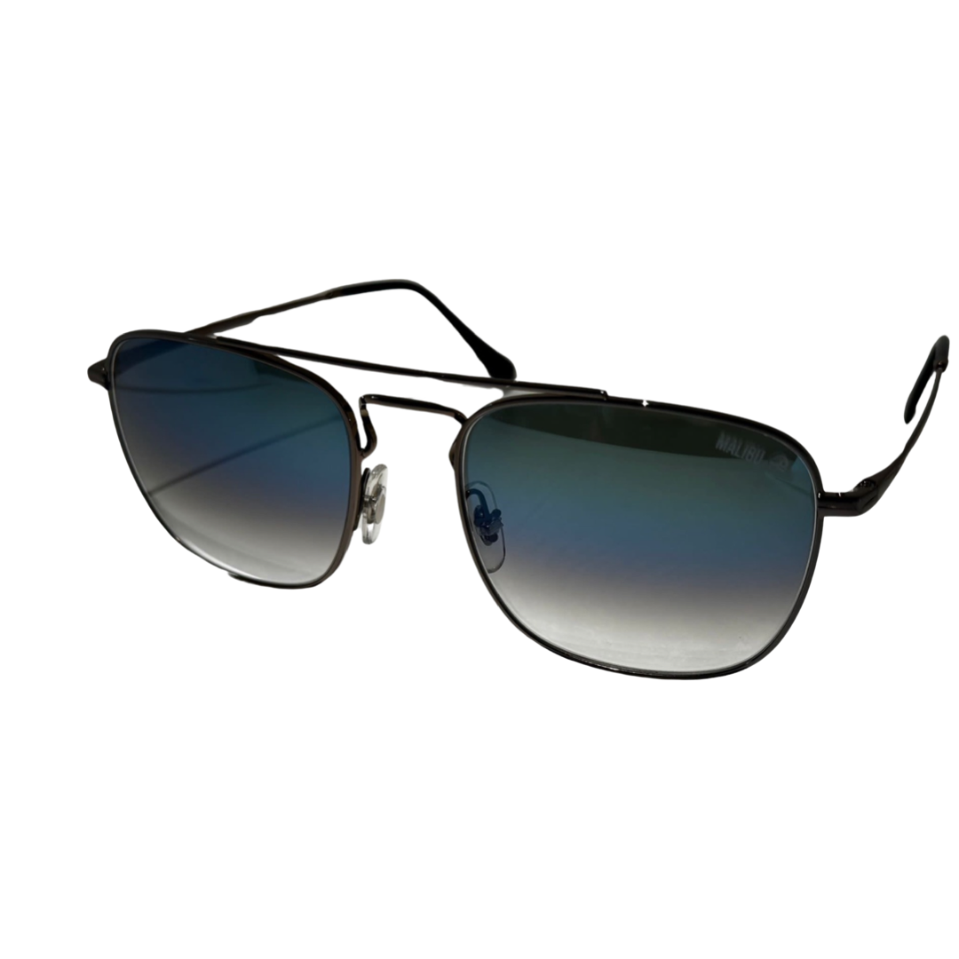 MALIBU SUNS 'New Dawn' Glass Lens Metal Frame Unisex Sunglasses