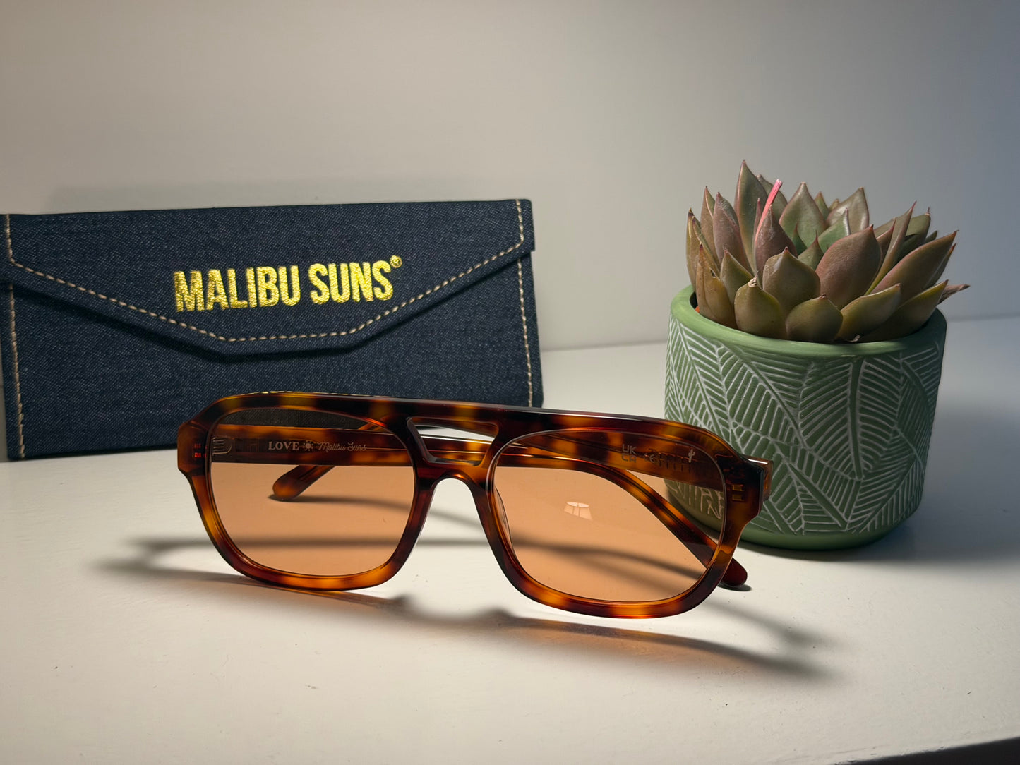 Malibu Suns® Acetate ‘Promenades’, bright lights to Summer nights, all day UV protection Suns.